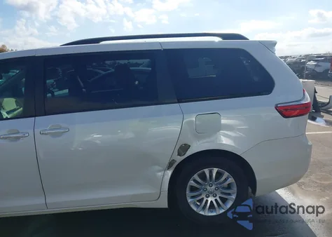 2015 Toyota Sienna Xle Premium 8 Passenger from USA, damaged, VIN 5TDYK3DC1FS682203
